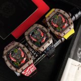 高品質リシャールミル 時計 スーパーコピー メンズ 自動巻き3色