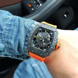 高品質リシャールミル 時計 スーパーコピー メンズ 自動巻き2色