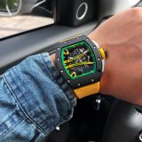 高級人気新品リシャールミル 時計 スーパーコピー メンズ 自動巻き2色