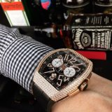 高品質フランクミュラー 時計 スーパーコピー メンズ クオーツ 2色