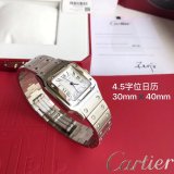 高品質カルティエ サントス コピーシリーズ メンズ クオーツ