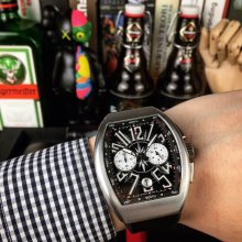 高品質フランクミュラー 時計 スーパーコピー メンズ クオーツ 2色