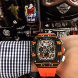 高品質リシャールミル 時計 スーパーコピー メンズ 自動巻き2色