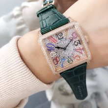 大人気新品フランクミュラー 時計 コピー レディース クオーツ 5色