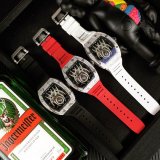 高品質リシャールミル 時計 スーパーコピー メンズ 自動巻き3色