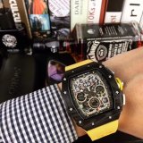 高品質リシャールミル 時計 スーパーコピー メンズ 自動巻き4色