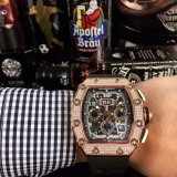 高品質リシャールミル 時計 スーパーコピー メンズ 自動巻き4色