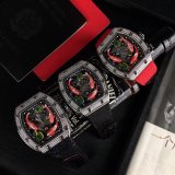 高品質リシャールミル 時計 スーパーコピー メンズ 自動巻き3色