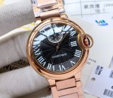 定番人気カルティエ バロンブルー コピーシリーズ メンズ 自動巻き4色