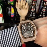 高品質フランクミュラー 時計 スーパーコピー メンズ クオーツ 3色