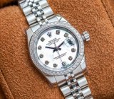 高品質ロレックス デイトジャストコピーシリーズ レディース 自動巻き2色