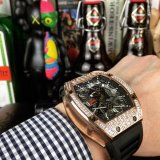高級人気新品リシャールミル 時計 スーパーコピー メンズ 自動巻き2色