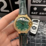 高品質カルティエ バロンブルー コピーシリーズ レディース 自動巻き2色