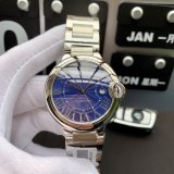 定番人気カルティエ バロンブルー コピーシリーズ メンズ 自動巻き