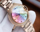 高品質カルティエ バロンブルー コピーシリーズ レディース 自動巻き