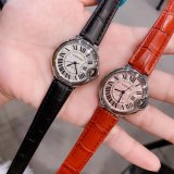 大人気新作カルティエ バロンブルー コピーシリーズ レディース 自動巻き2色