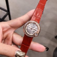 定番人気カルティエ バロン ブラン ドゥ コピーシリーズ レディース クオーツ6色