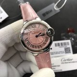 定番人気カルティエ バロンブルー コピーシリーズ レディース クオーツ5色