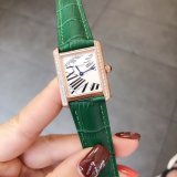 注目度NO.1カルティエ タンク コピーシリーズ レディース クオーツ4色