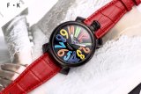 注目度NO.1売れ筋ガガミラノ コピー時計 GaGa MILANO レディース クオーツ 5色
