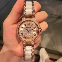 定番人気カルティエ バロンブルー コピーシリーズ レディース クオーツ
