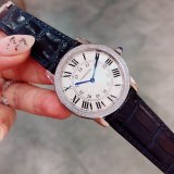定番人気カルティエ ロンドソロ コピーシリーズ レディース クオーツ2色