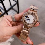 定番人気カルティエ バロンブルー コピーシリーズ レディース クオーツ