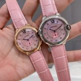 定番人気カルティエ バロンブルー コピーシリーズ レディース クオーツ2色
