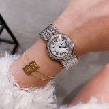 定番人気カルティエ バロン ブラン ドゥ コピーシリーズ レディース クオーツ2色