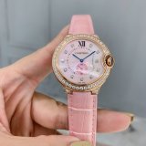 定番人気カルティエ バロンブルー コピーシリーズ レディース クオーツ3色