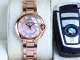 高品質カルティエ バロンブルー コピーシリーズ レディース 自動巻き
