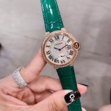 定番人気カルティエ バロンブルー コピーシリーズ レディース クオーツ5色