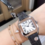 高品質カルティエ サントス コピーシリーズ レディース 自動巻き
