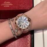 定番人気カルティエ バロンブルー コピーシリーズ レディース クオーツ3色