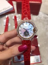 定番人気カルティエ バロンブルー コピーシリーズ レディース 自動巻き4色