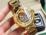 定番人気カルティエ バロンブルー コピーシリーズ メンズ 自動巻き7色