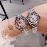 大人気新作カルティエ バロンブルー コピーシリーズ レディース 自動巻き2色
