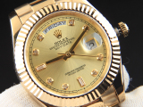 定番人気売れ筋ロレックス コピー 時計 Rolex デイデイト シリーズ メンズ 自動巻き