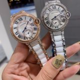 注目度NO.1カルティエ バロンブルー コピーシリーズ レディース クオーツ2色