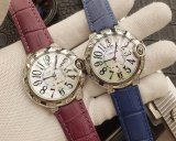 大人気新作カルティエ バロンブルー コピーシリーズ レディース クオーツ4色