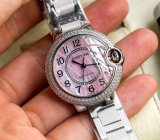 高品質カルティエ バロンブルー コピーシリーズ レディース 自動巻き3色