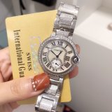 定番人気カルティエ バロンブルー コピーシリーズ レディース クオーツ