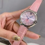 定番人気カルティエ バロンブルー コピーシリーズ レディース クオーツ2色
