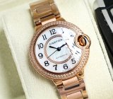 高品質カルティエ バロンブルー コピーシリーズ レディース 自動巻き3色