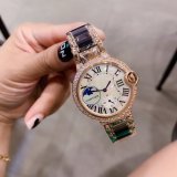 大人気新作カルティエ バロンブルー コピーシリーズ レディース クオーツ
