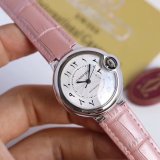 高品質カルティエ バロンブルー コピーシリーズ レディース 自動巻き4色