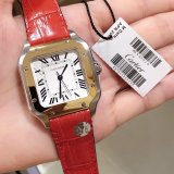 高品質カルティエ サントス コピーシリーズ レディース 自動巻き