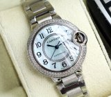 高品質カルティエ バロンブルー コピーシリーズ レディース 自動巻き3色