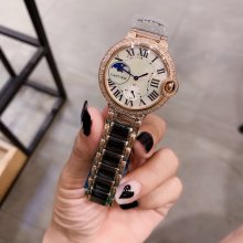 大人気新作カルティエ バロンブルー コピーシリーズ レディース クオーツ