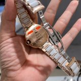 注目度NO.1カルティエ バロンブルー コピーシリーズ レディース クオーツ5色